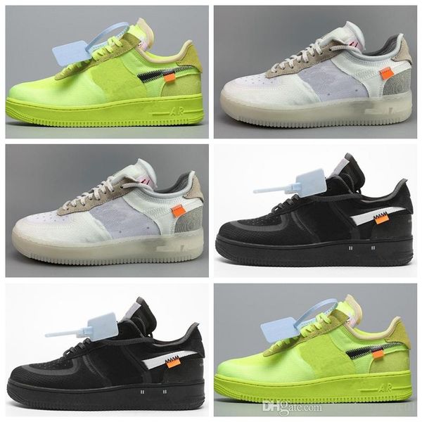 

2020 classic mens and womens flyline running sports skateboard shoes one generation high low-cut black and white outdoor hig shoes