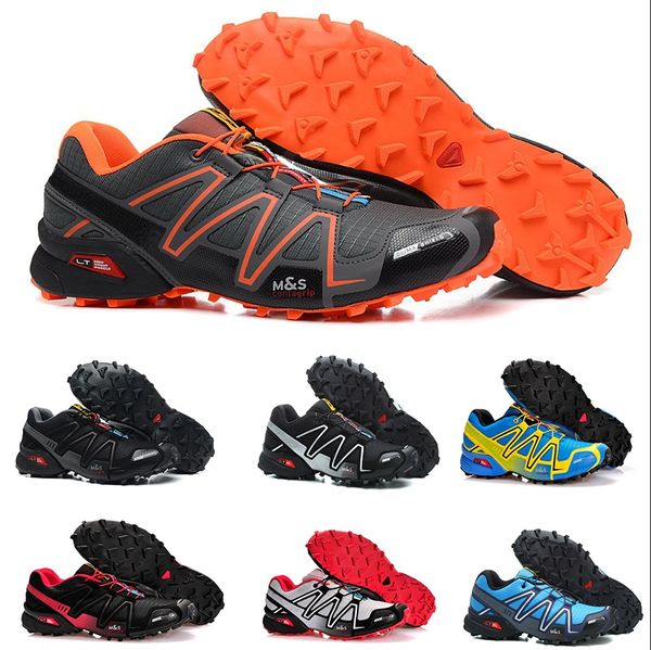 

2018 salomon speedcross 4 Новый Speedcross 3 Speed ​​Shoes Мужчины Ходьба Ourdoor Speed ​​cross Спортивная обу