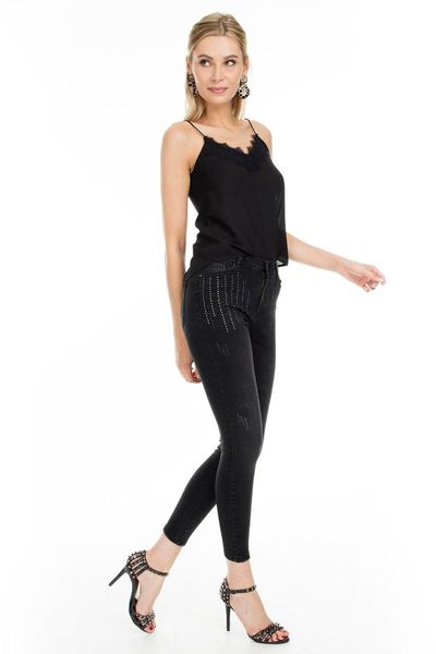 

fashion friends skinny fit jeans women jeans pants 9k0197, Blue