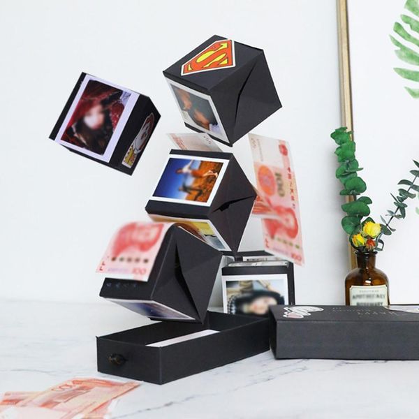 

surprise bouncing box scrapbook explosion box creative gift diy p for anniversary birthday wedding party gift