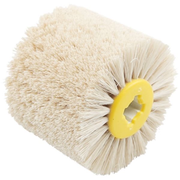 

promotion--1 pcs 120x100x19mm sisal bristle polishing waxing wheel brush for annatto rosewood furniture surface mirror finish