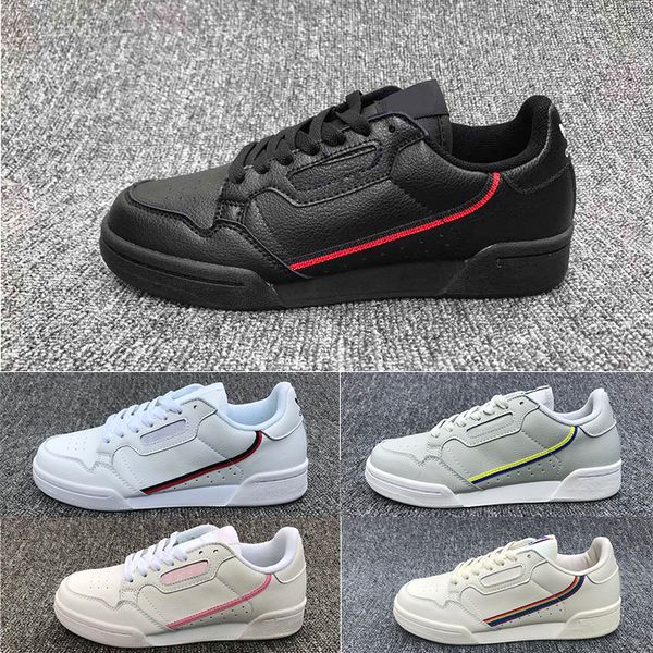 

2019 new calabasas powerphase grey continental 80 повседневная обувь kanye west aero синего цвета с сердечником черного цвета og белый мужчи, Black