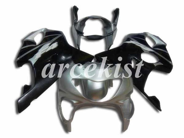 

4 подарки новый abs мотоцикл обтекатели набор, пригодный для honda cbr600 f4 1999 2000 99 00 fs комплект корпус холодный серебряный черный