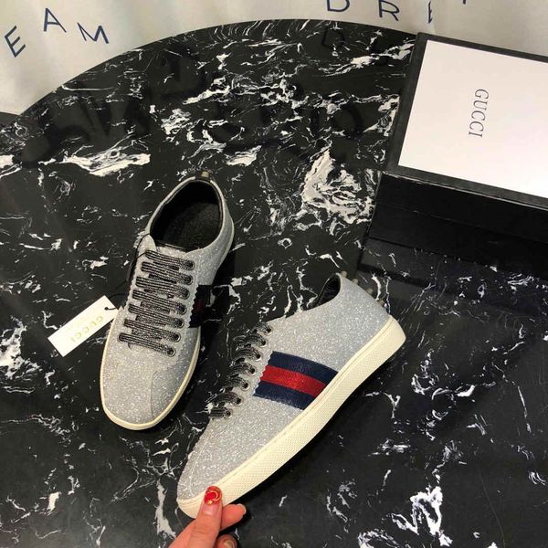 

2020 new women's casual sneakers women's leather classic pearl sneakers