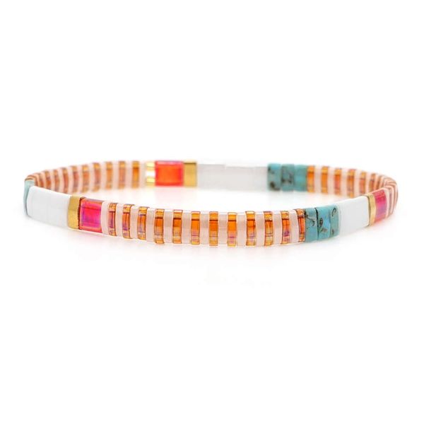 

браслет для женщин миюки браслеты summer beach jewelry pulseras mujer moda 2019 тила шариков способа janpan delica бисера, Black
