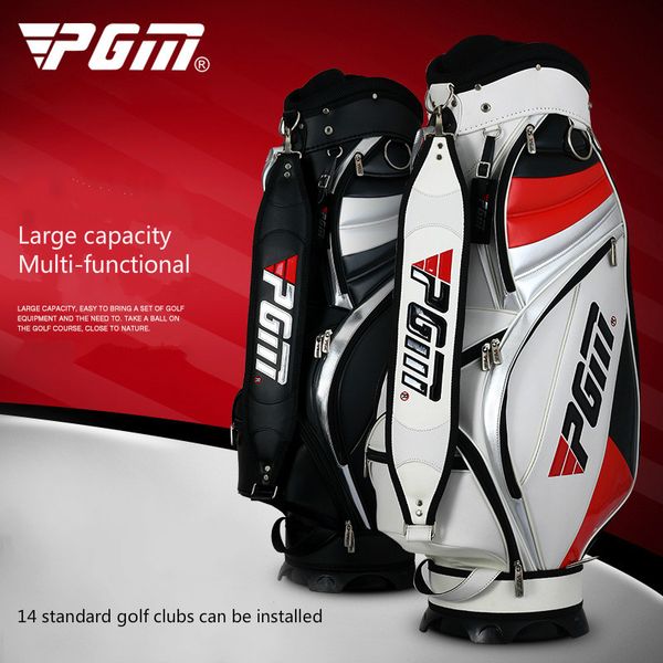

pgm standard golf bag golf bag can install a full set of clubs waterproof club organizer bags with base stapless d0076