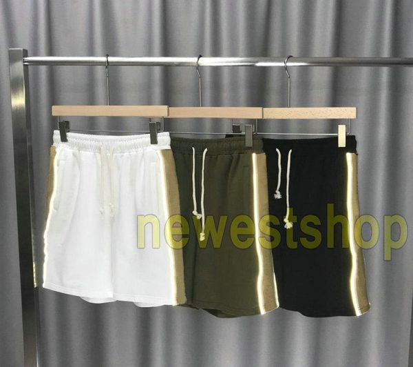 

2020 новый горячий летний мужские повседневные спортивные шорты брюки бегуны мужские письмо сращивание печати шорты брюки модные мужские диз, White;black