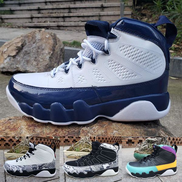 

basketball shoes sneakers  9s 2020 white bred dream it unc city of flight space jams mens man women melo authentic baskets shoes, Black