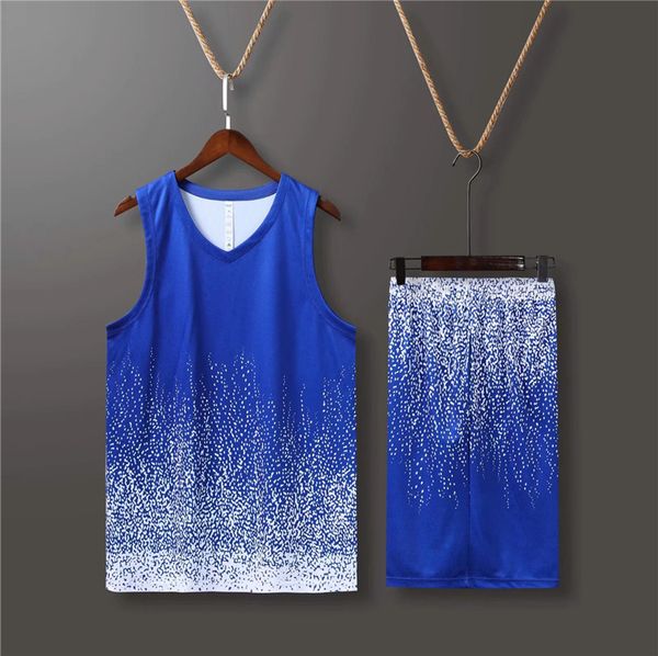 

new style basketball uniform sets sports jersey for men 75, Black;red