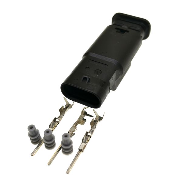 AMP/TE maschio 872-658-521 Sonda radar per retromarcia a 3 pin/connettore a occhiello elettrico per VW, Audi, BMW ecc.3 Pin