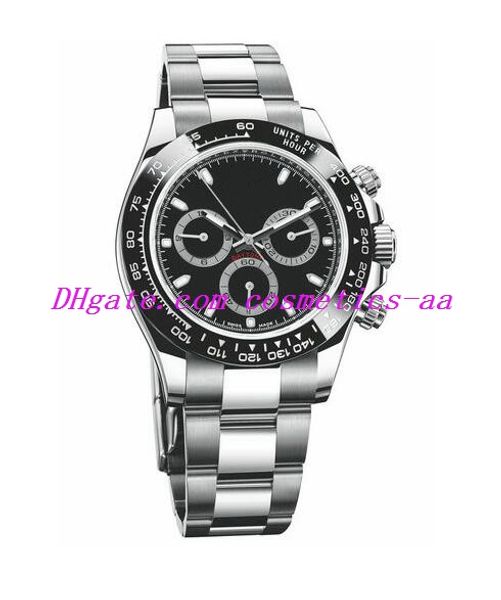 

13 style mens ice blue dial chestnut brown ceramic bezel card 116520 116500 116506 116515 116509 116508 40mm automatic fashion men's wa, Slivery;brown