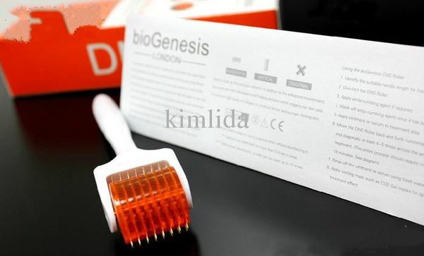 

dns 192 tianium micro needles derma roller,dermaroller system,skin care microneedle roller therapy nurse system 100pcs/lot bio genesis
