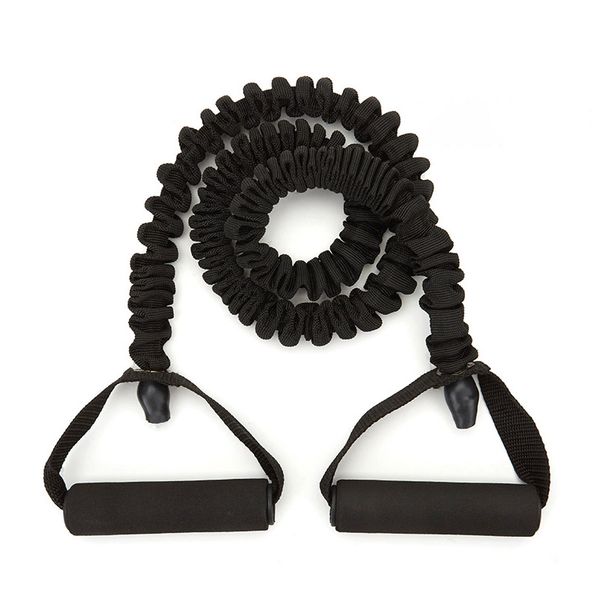 

120cm resistance bands pull rope workout fitness equipments with cloth covers tube bands fabric corssfit excerise latex yoga