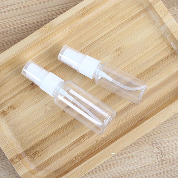 

wholesale sanitizer spray 20ml empty pet perfume sprayer plastic bottles with white fine mist spray bottle 3000pcs/lot ing