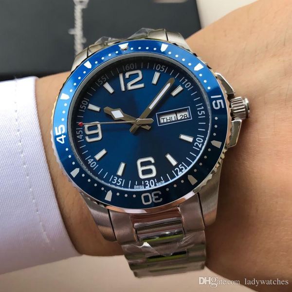 

мужские бизнес часы автоматические механические механизм с покрытием стеклянное зеркало 316l стальной корпус ремешок из нержавеющей стали ро, Slivery;brown