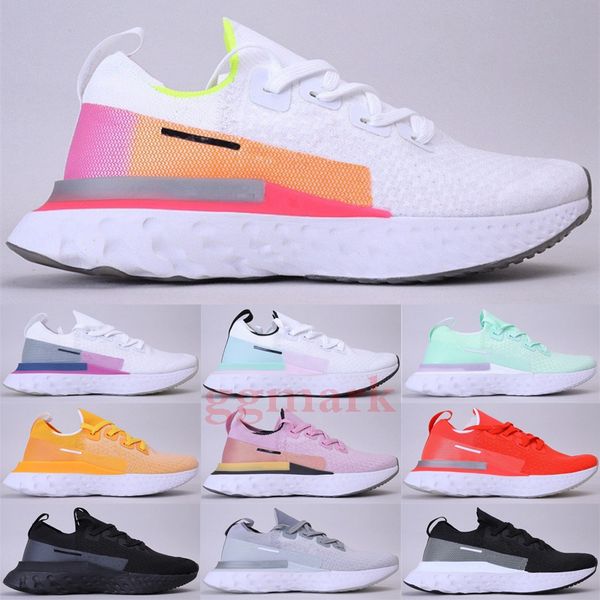 

2020 new react infinity run men running shoes women knitting mesh breathable sports trainers mens designer sneakers 36-45