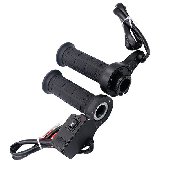 

cs-503a1 3in1 multi-function motorcycle handlebar electric heated grips handle + voltage display + usb charger