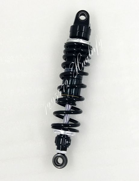 

330mm adjustable air absorbers 7mm spring for yamaha quad atv motorcycle yellow+chrome black+silver