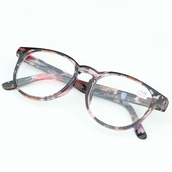 

new fashion clear female reading glasses men transparent plastic eyewear frame presbyopic eyeglasses 1.0-4.0 r251, Silver