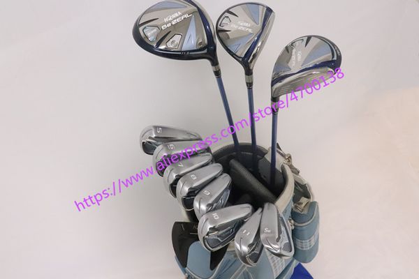 

brand new women's golf clubs set golf club bezeal 535 wood irons putter with head cover (no bag) ing