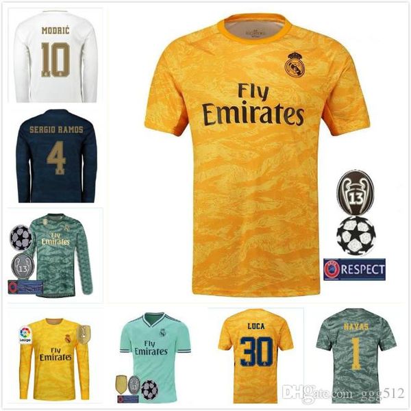 

2020 Ѭеал вѬааѬ ђбол джеѬи желе 19 20 # 1 # нава 25 courtois ђбол Ѭђбака 2019 # 30 luca ђ, Black;yellow