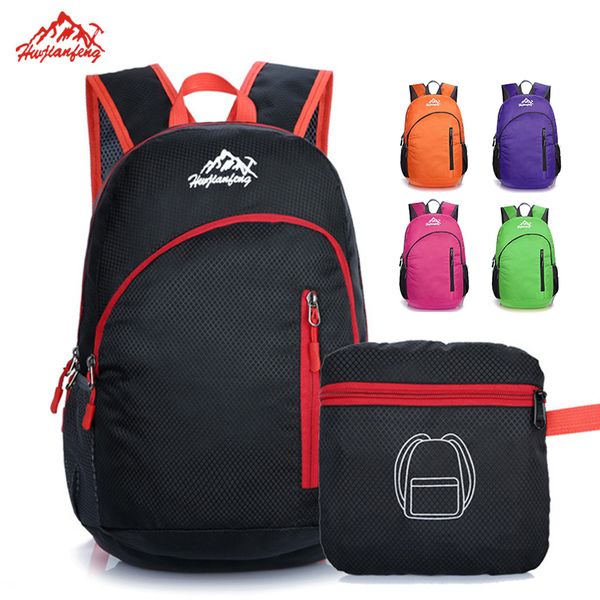 

new 20l large capacity waterproof backpack bag rucksack mountaineering bag women travel bags backpack men folding sports