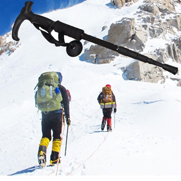 

трости 1pc противоударной nordic телескопическое trekking походных поляки ultralight трость советы протекторы