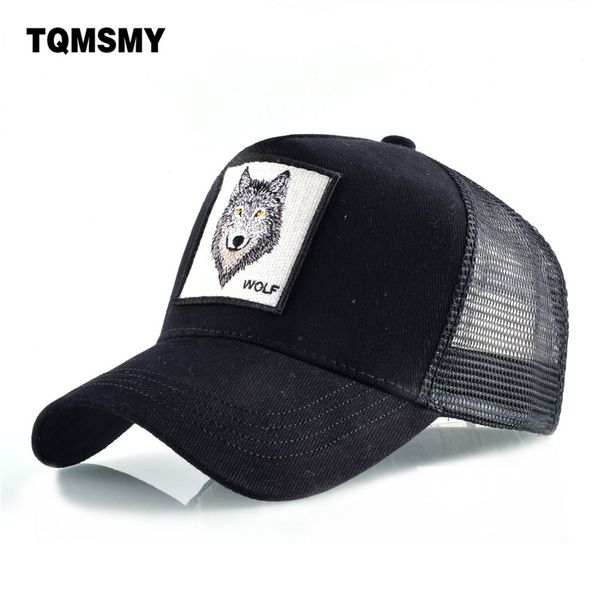 

8 kinds of embroidery animal baseball caps men breathable mesh snapback caps sun hat for women bone casquette hip hop cap, Black;white