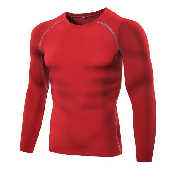 

men breathable outdoor sports tee bodybuilding gym fitness athletic mens running elastic slim t-shirt new, Black;blue
