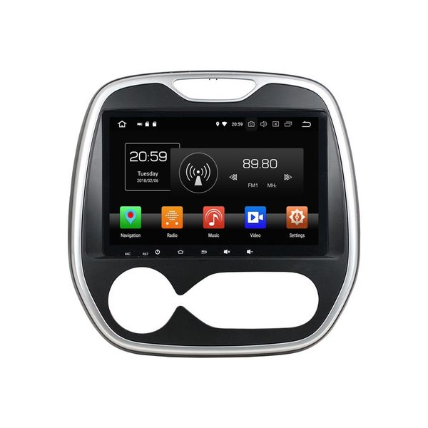 

tda7851 android 8.0 octa core 9 "автомобильный dvd мультимедиа gps для renault capture 2011-2017 с радио 4 гб ram bluetooth wifi usb dvr 32