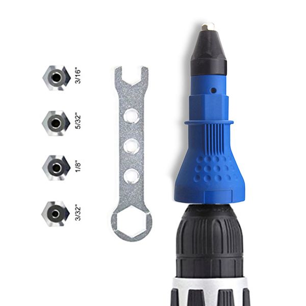 

orange electric rivet nut gun riveting tool cordless riveting drill adaptor insert nut tool electric manicure drills accessories