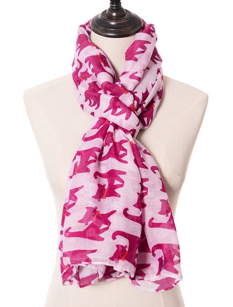 

pattern sale bowknot 2016 kitty fashion cat print scarf wrap 8 beautiful scarf shawls cat hijab animal colorasrqr, White;black