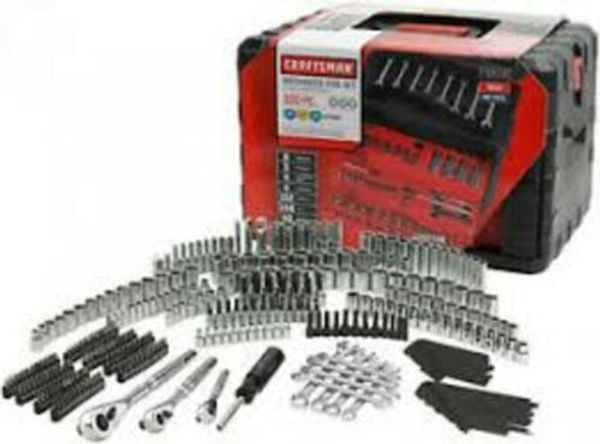 

Craft man 450 piece mechanic 039 tool et with 3 drawer ca e box 450pc 99040