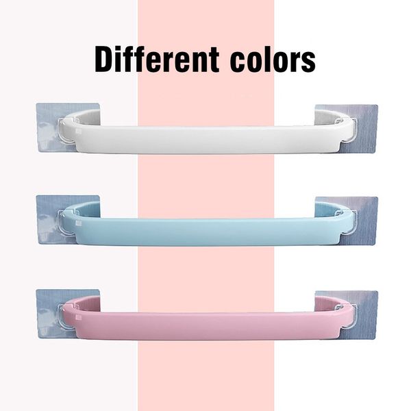 

punching bathroom towel rack bathroom towel bar single pole rack wall-mounted toilet