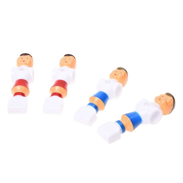 

4pcs rod foosball soccer table football men player replacement parts red+blue skiing bib pants