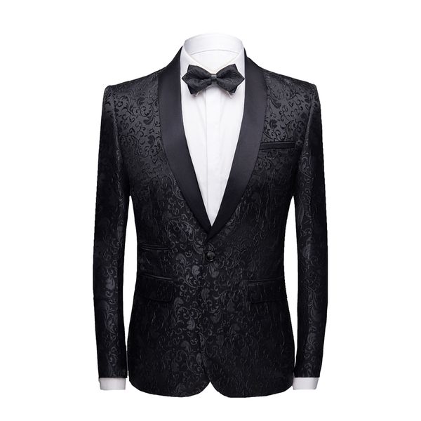 

autumn men suit jacket slim design terno masculino tuxedo suit asia size s-xxxxl men blazers 2019, White;black
