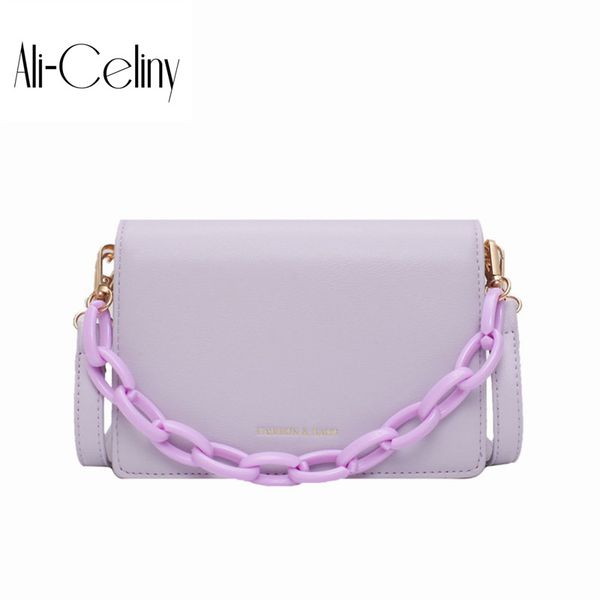 

bags for women bag for women original design 2020 new stylish simple square bag chain shoulder messenger