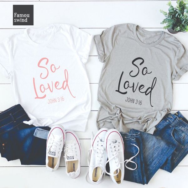 

loved t shirt tees funny slogan christian jesus cotton tees grunge tumlbr summer casual women art women party t shirt, White