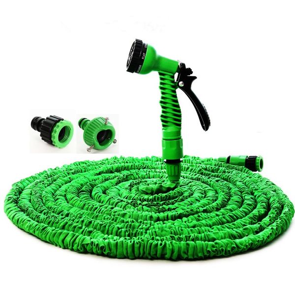 

expandable garden water hose25ft 50ft 100ft 125ft 150ft car magic flexible garden hose pipe set to watering+spray gun green/blue