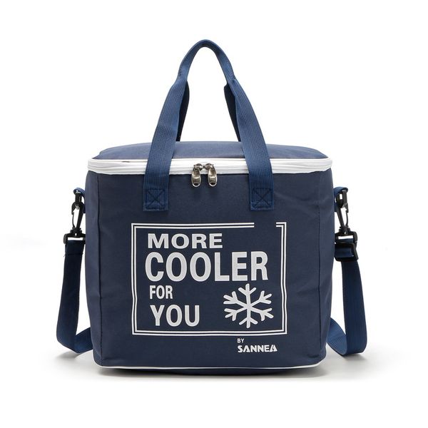 

20l rectanglar cooler bag cool insulated shoulder bag picnic lunch box ice pack thermal shoulder for fruit