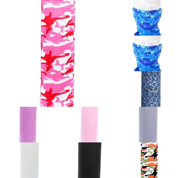 

2bcv7 summer cycling face scarf ride running magic anti-uv headwear bicycle bandana sports fishing mask cover scarf mask, Black