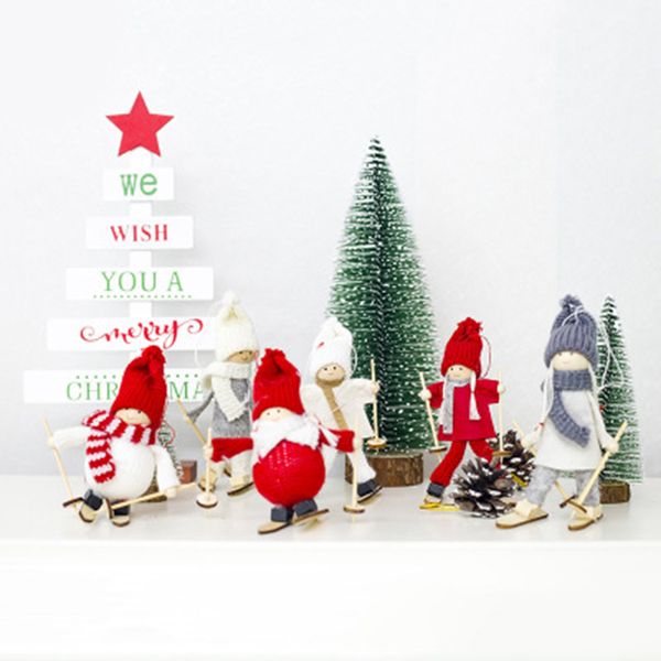 

kawaii christmas tree hanging dool ornaments decorations pendants home decor fping