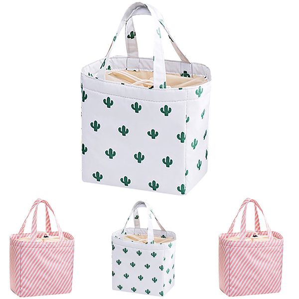 

new fresh oxford lunch bag изоляция холодная тюки тепловой водонепроницаемый мешок отдых симпатичный cuctas tote болс termica, Blue;pink