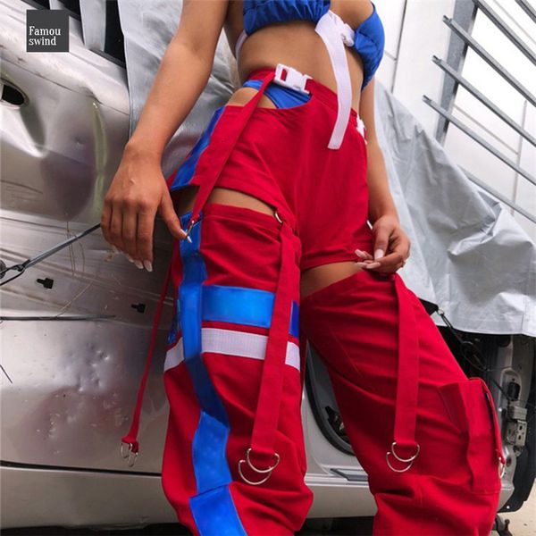 

брюки new fashion street лоскутной осень зима полосатых печати кнопка орденской ленты sequined срощенной женщина-стрит брюки, Black;white