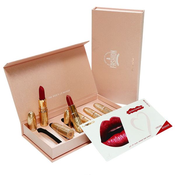 

new matte lipstick long lasting lip cosmetics velvet red waterproof long lasting lipsticks lips art beauty makeup tool