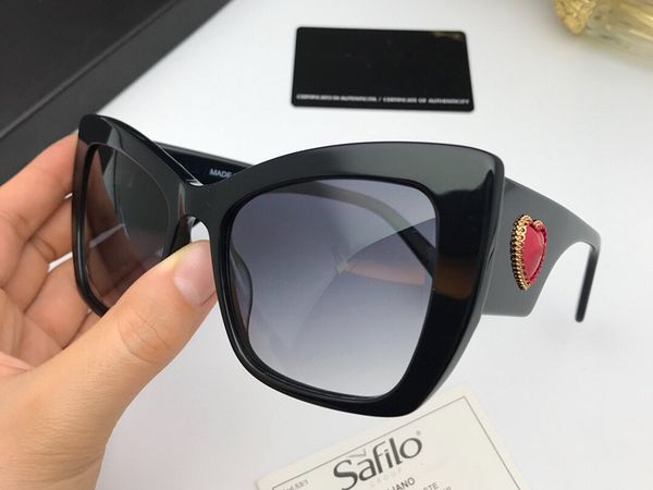

Luxury charming cat eye ungla e for women 4349 imple love heart logo elegant de igner gla e un hade female eyewear with package