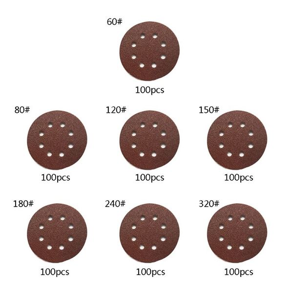

100pc sanding paper 60 to 320 grit, used for car grinding,dry and wet rrinding 72xd