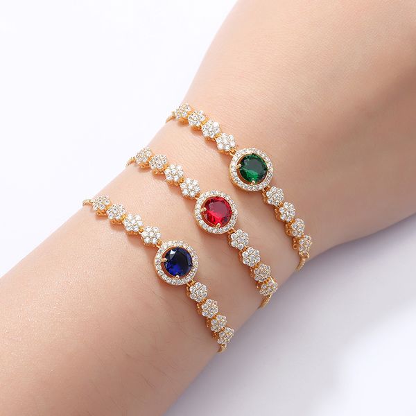 

bracelet nankiya temperament gorgeous bracelets for women wedding party jewelry sliding lock zircon sl1245 pulsera, Golden;silver