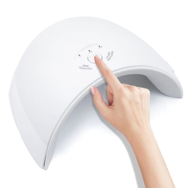 

36w uv led nail lamp dryer for nail all gels lamp for nails polish art tools manicure gel machine curing 60s/120s timer