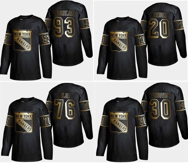 

new york rangers golden edition jersey 10 artemi panarin 24 kaapo kakko 30 henrik lundqvist customize any number any name hockey jerseys, Black;red
